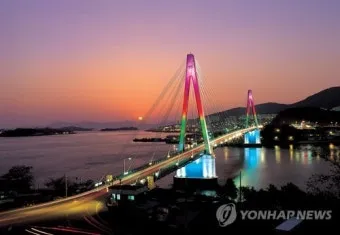 여수 돌산대교 야경 명소 BEST3 야경 명소 주차장 위치_3