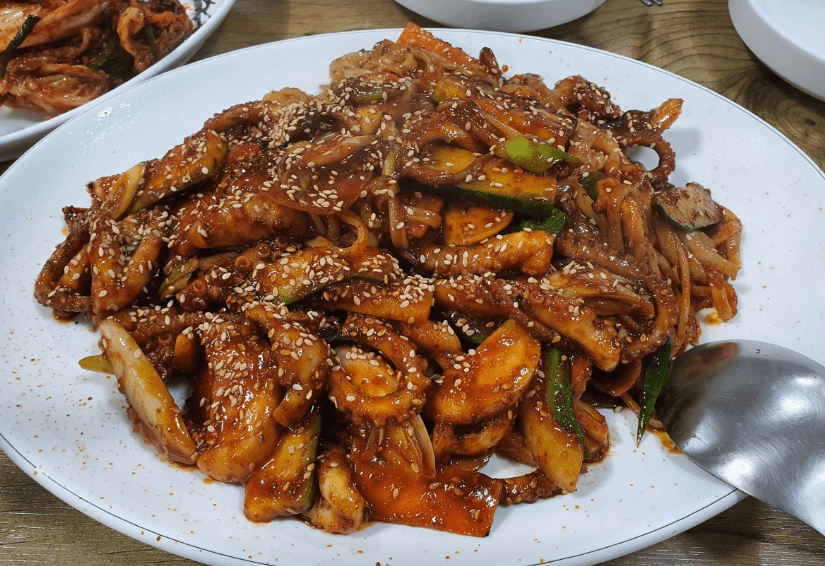 생방송투데이 칼낙볶음 광주 맛집 정보! 고수뎐