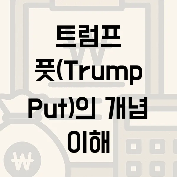 트럼프 대통령 복귀, 증시를 움직인다? ‘트럼프 풋’ 효과 집중 분석