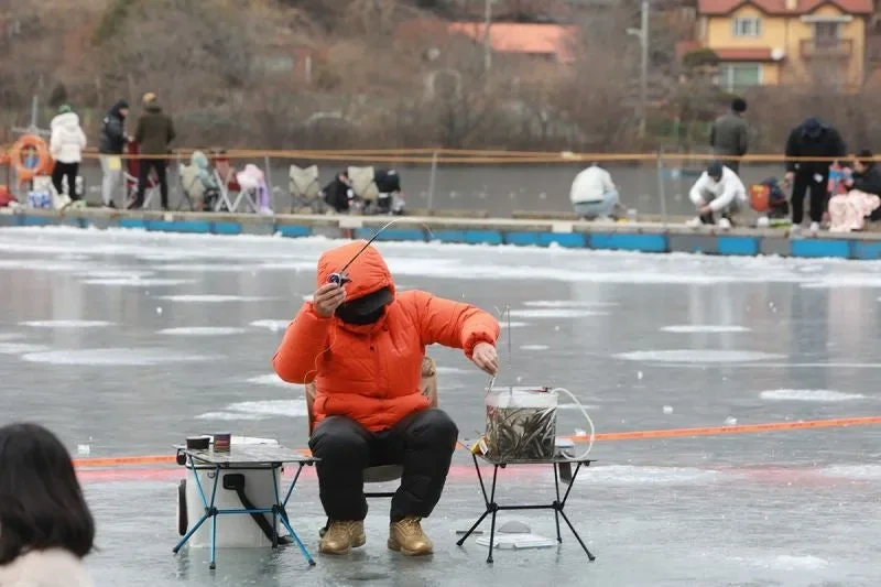안성 동막골 빙어축제