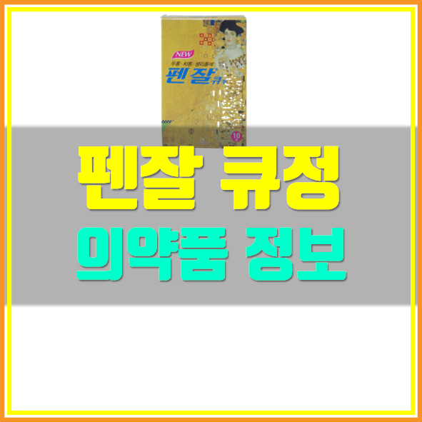  펜잘 효능 가격 두통약 리뷰