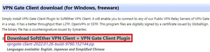 소프트이더 VPN 다운로드