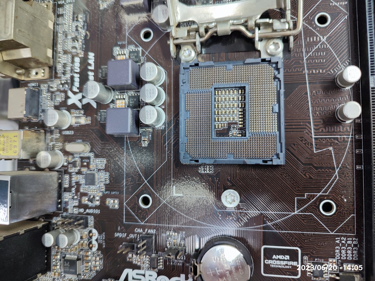 CPU 소켓 상태 확인