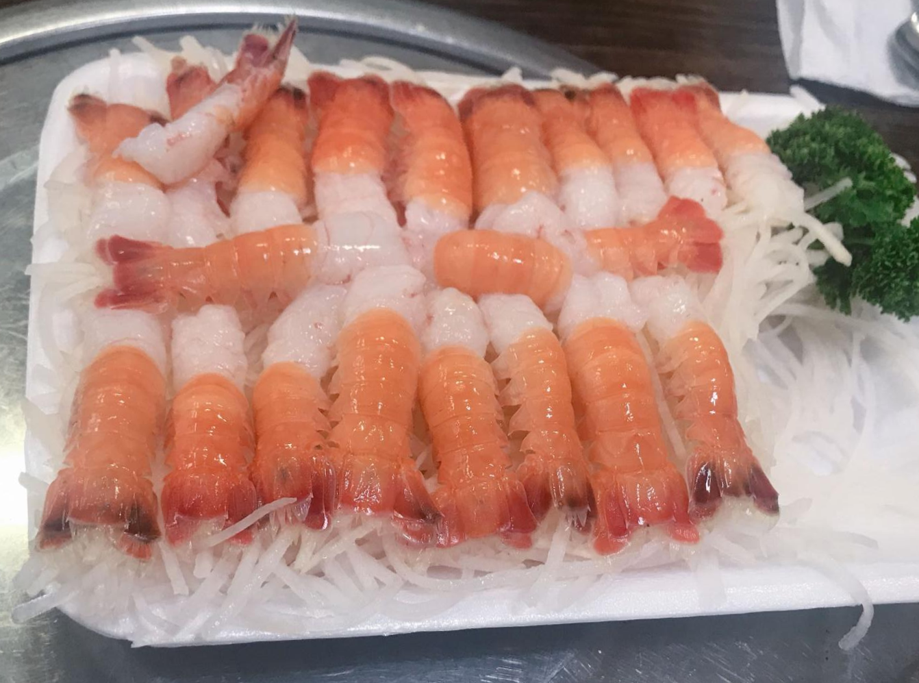  제주 딱 새우 회 추천-동문시장