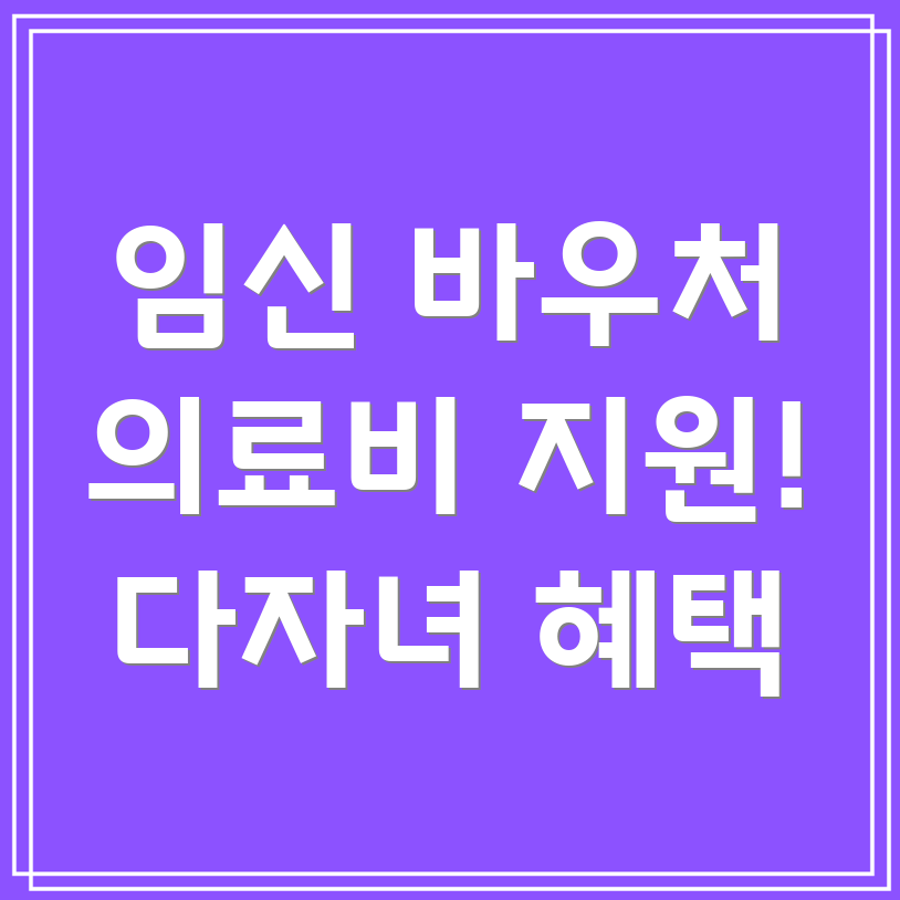 임신 바우처