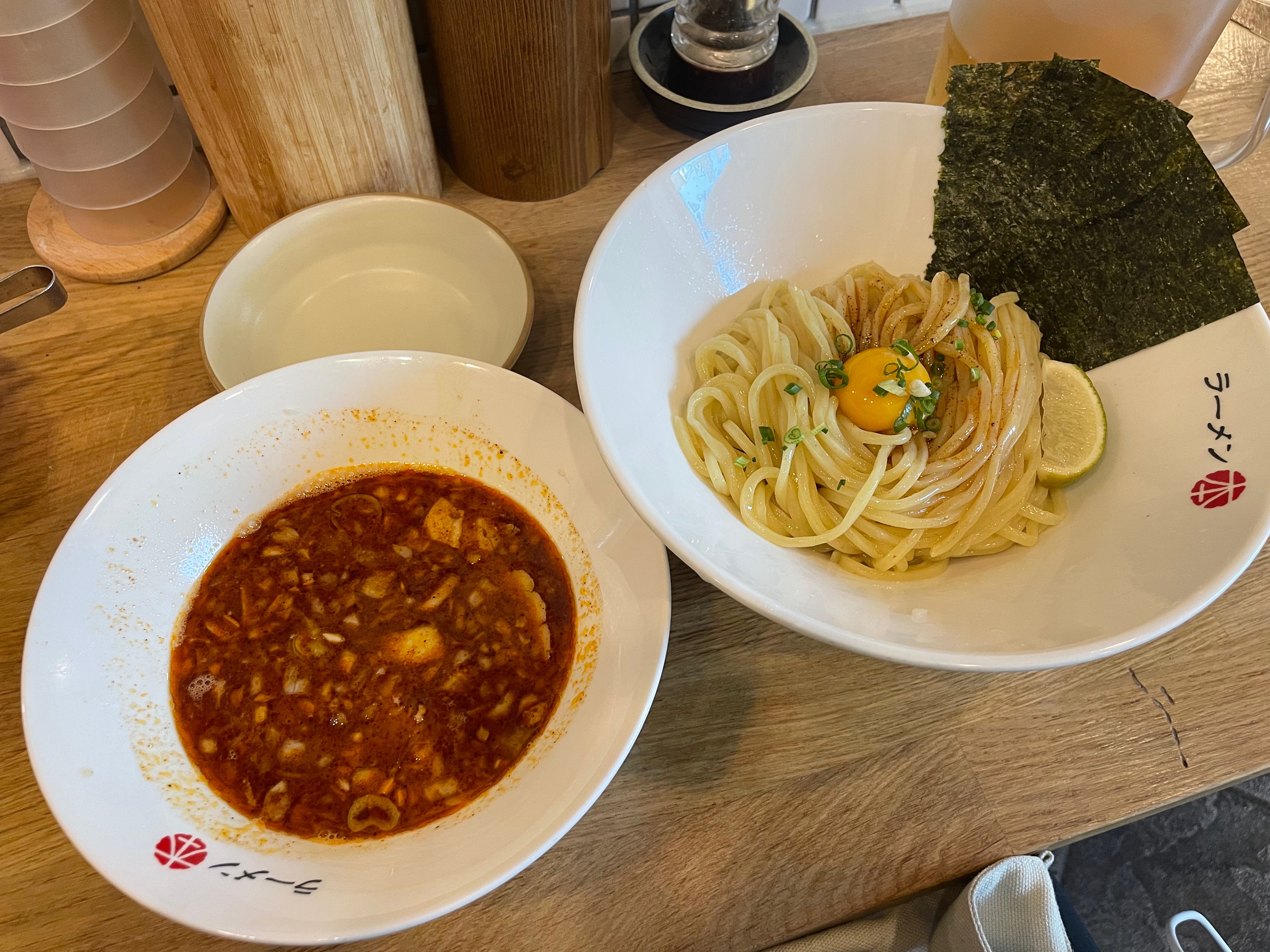 라멘모토 매운 츠케멘