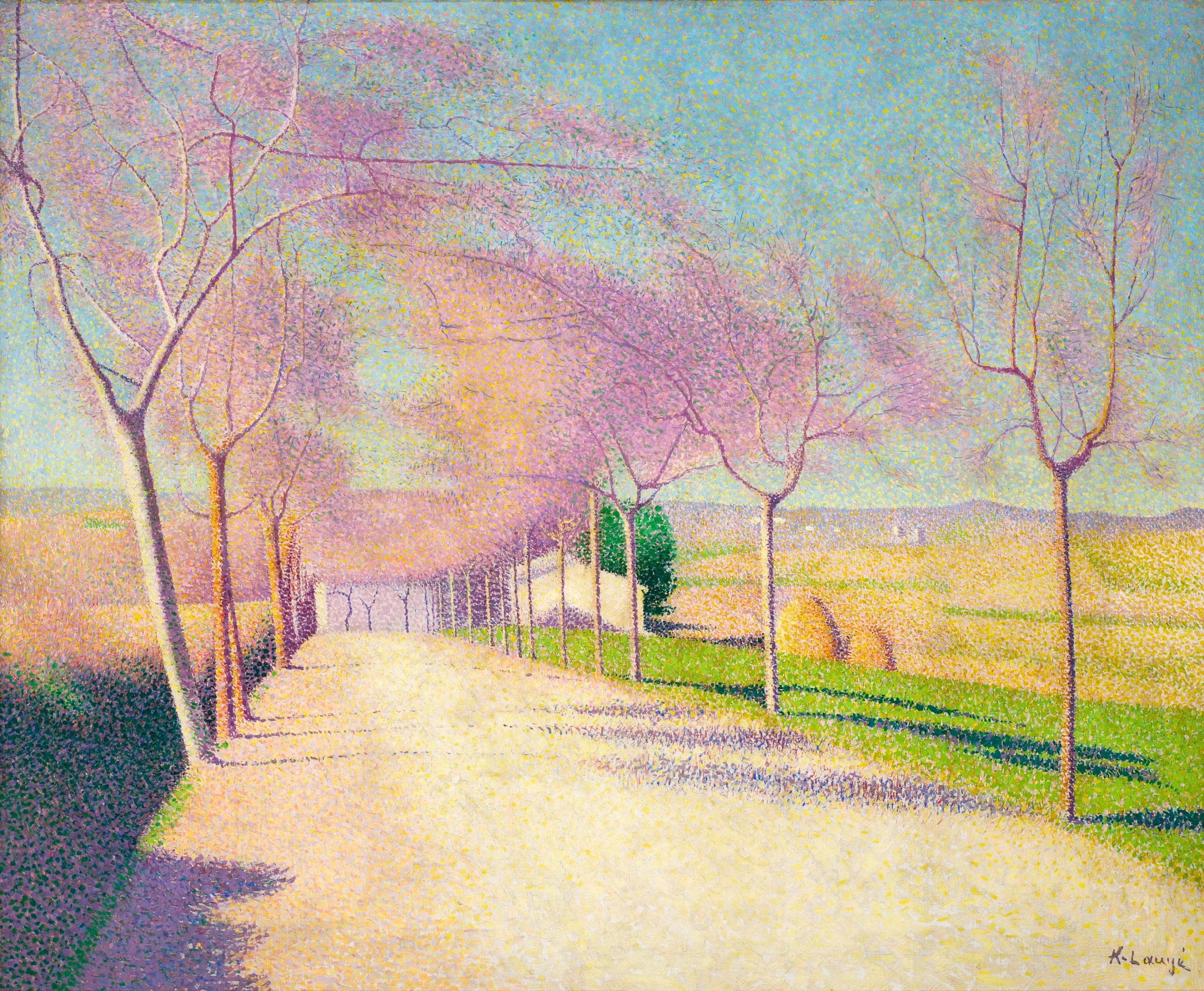 아실 로지(Achille Lauge), 프랑스, 화가, 1861-1944