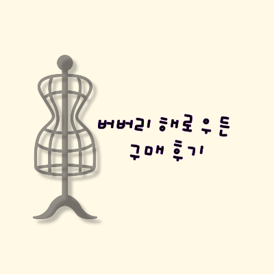  [리뷰] 버버리 해로우든 구매 리뷰