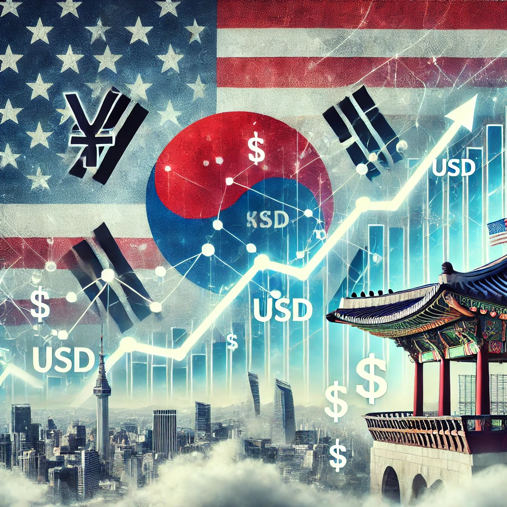 환율상승하는 이미지