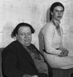 왼) Diego Rivera 오) Frida Kahlo의 모습