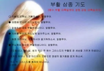 부활 삼종기도 일반 삼종기도 차이_5