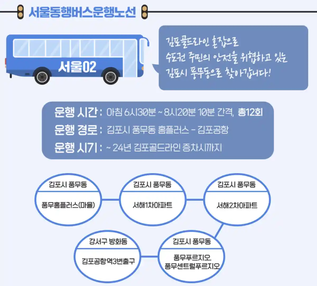 서울동행버스-02번-김포시풍무홈플러스출발-김포공항역3번출구도착-노선