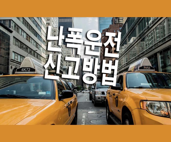  난폭운전 신고방법 처벌기준