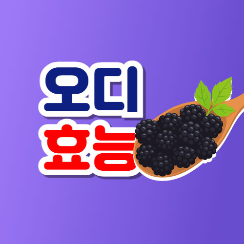 오디 효능 총정리