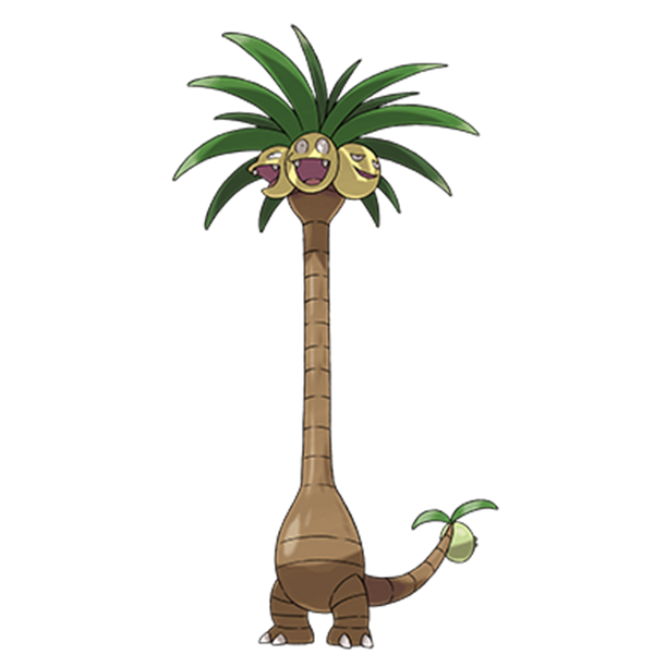  [포켓몬도감]  No. 103 나시 Exeggutor #103 Alolan Form