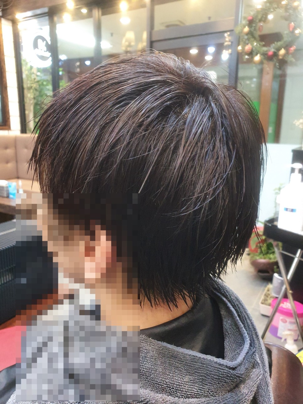 여자 숏컷 베이비펌 내추럴하고 오래가요~ 남자 투블럭 베이비펌& 2