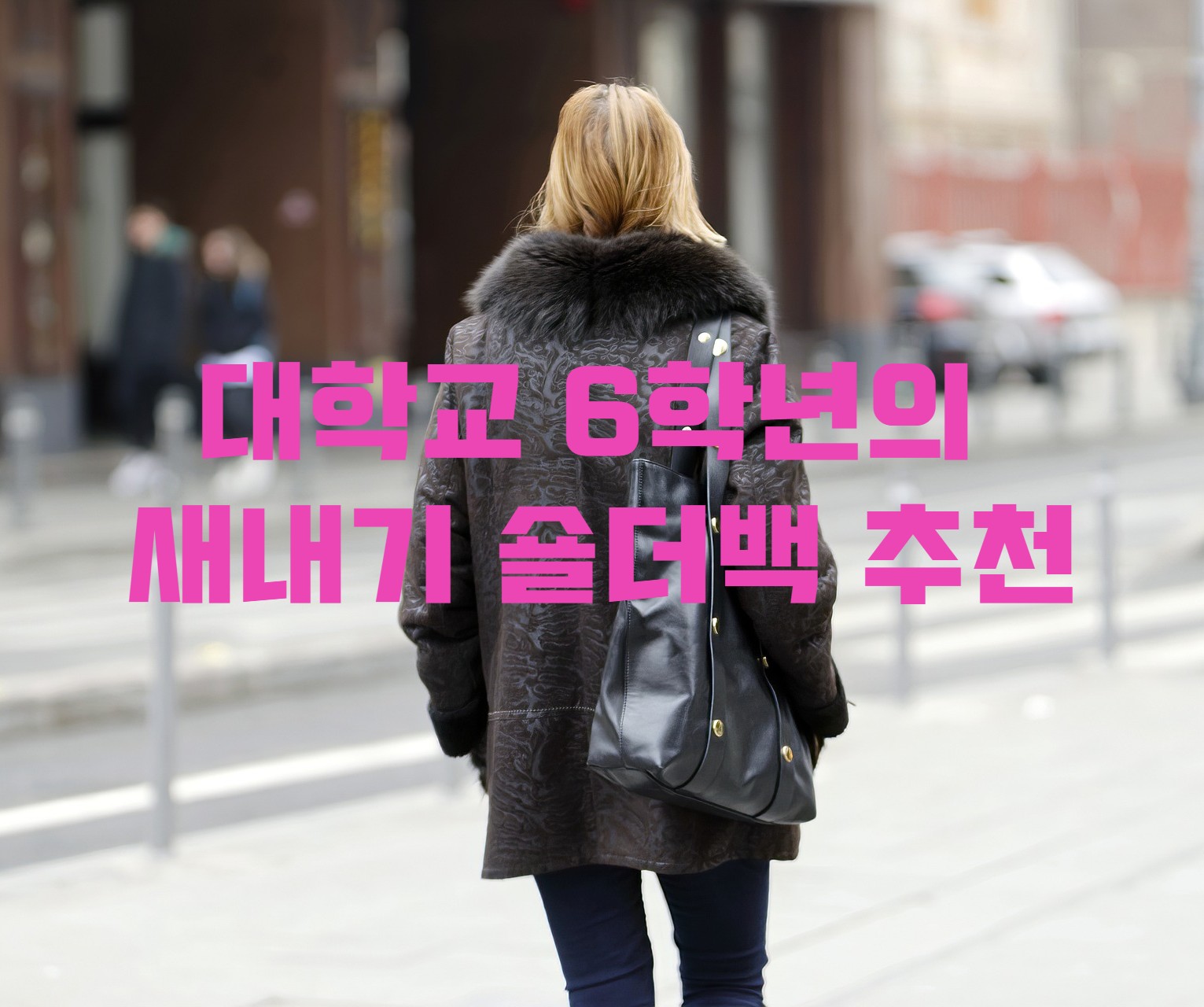  여대생 가방 / 새내기 가방 추천 -숄더백편