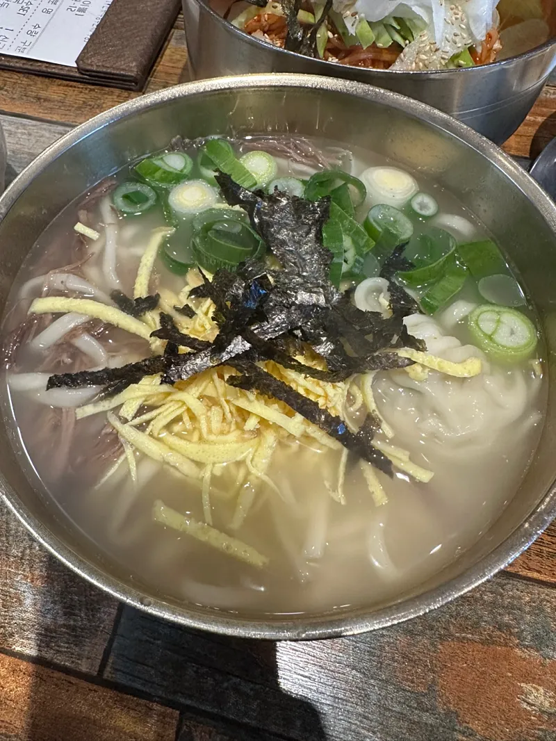 사골칼국수