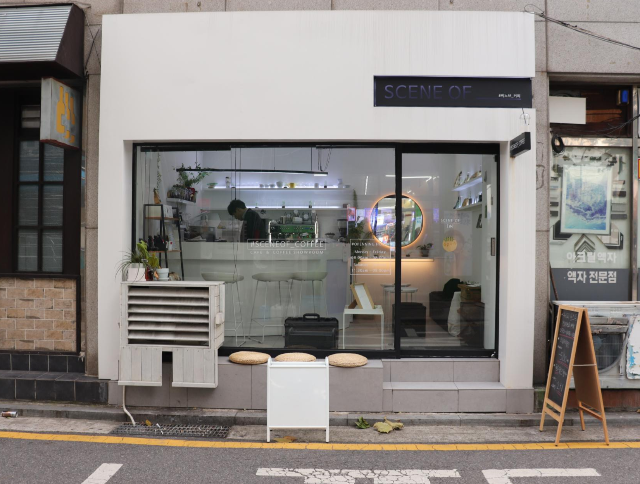  아노말리커피의 공식수입사, 신사동 '씨노브커피'(sceneof_coffee)