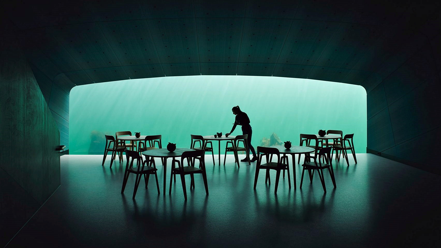 노르웨이 바닷속에서의 한끼 식사, 향유 고래를 닮은 수중 레스토랑(Under Water Restaurant) Under