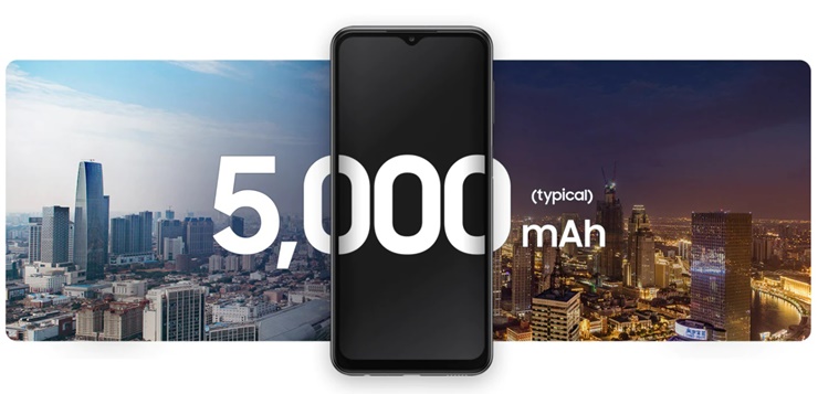 5000mAh용량