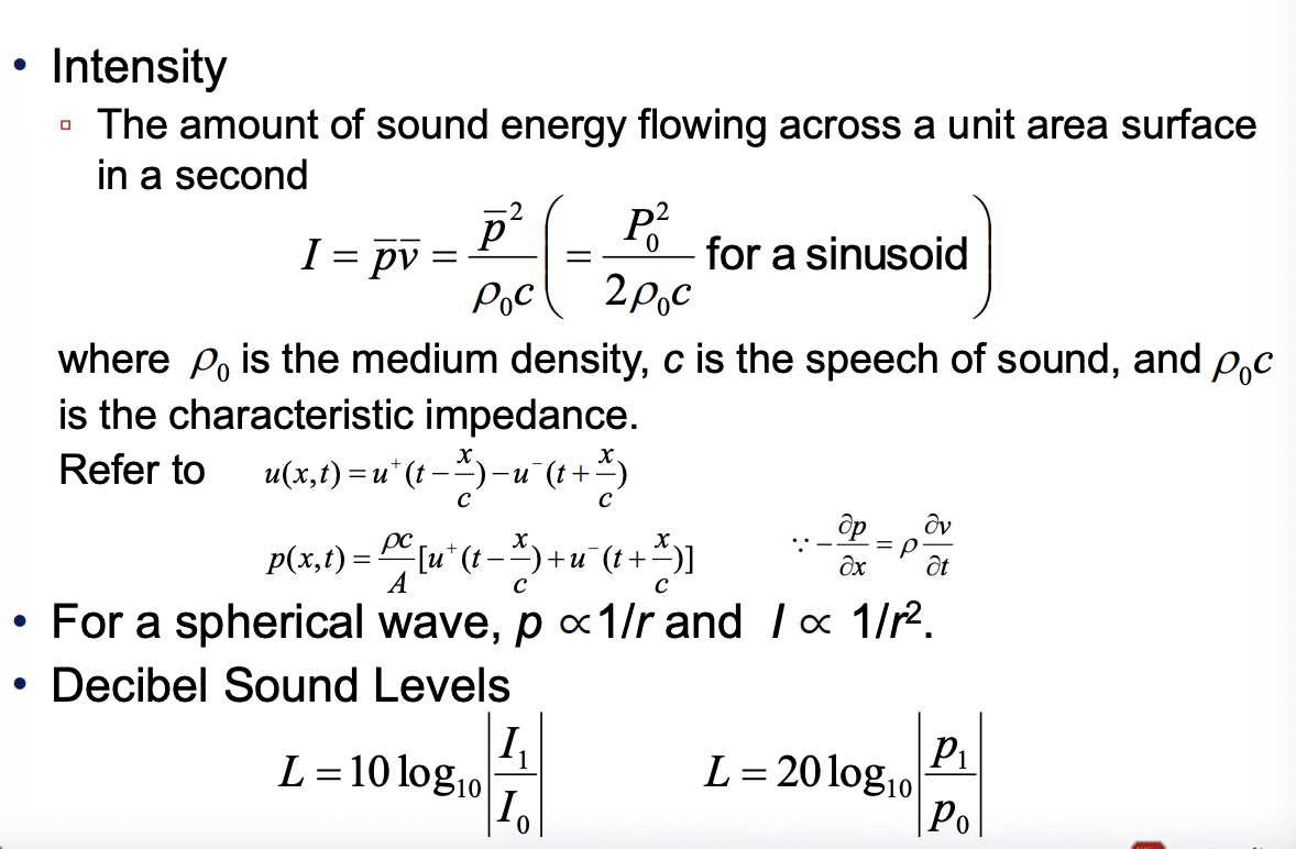 [음성신호처리7] - sound wave and wave equation