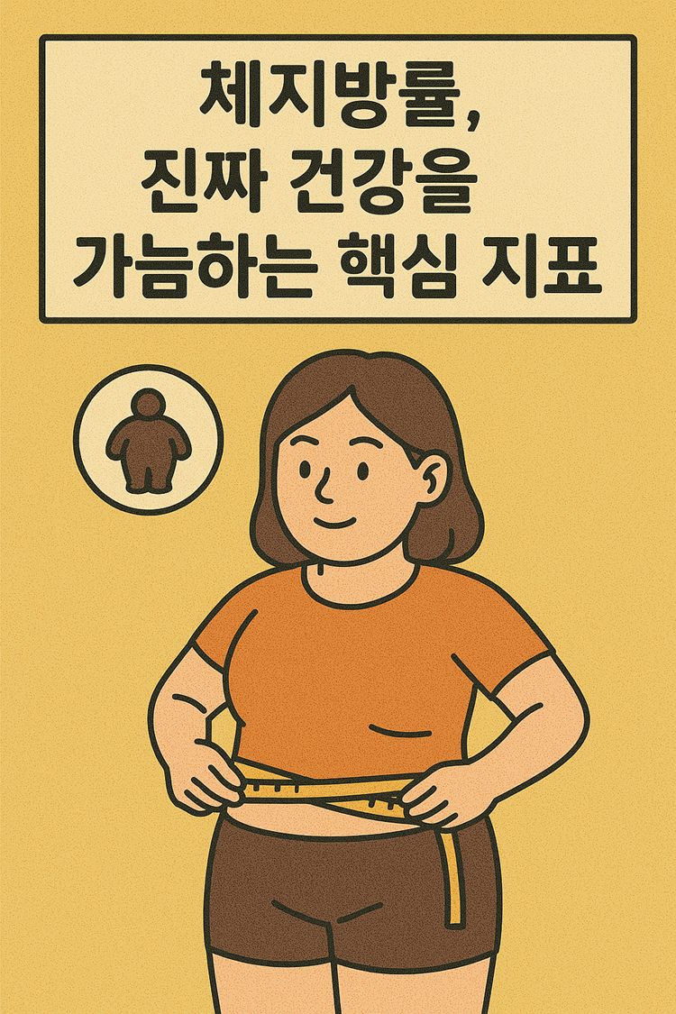 체지방률, 진짜 건강을 가늠하는 핵심 지표