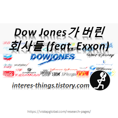  Dow Jones가 버린 회사들 (feat. Exxon)