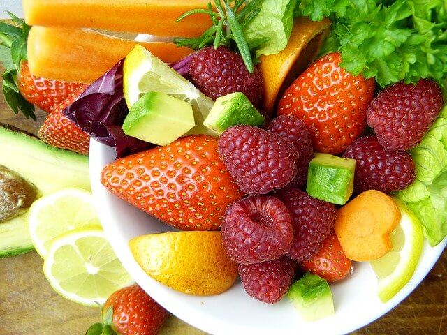 비타민C 풍부한 과일과 채소