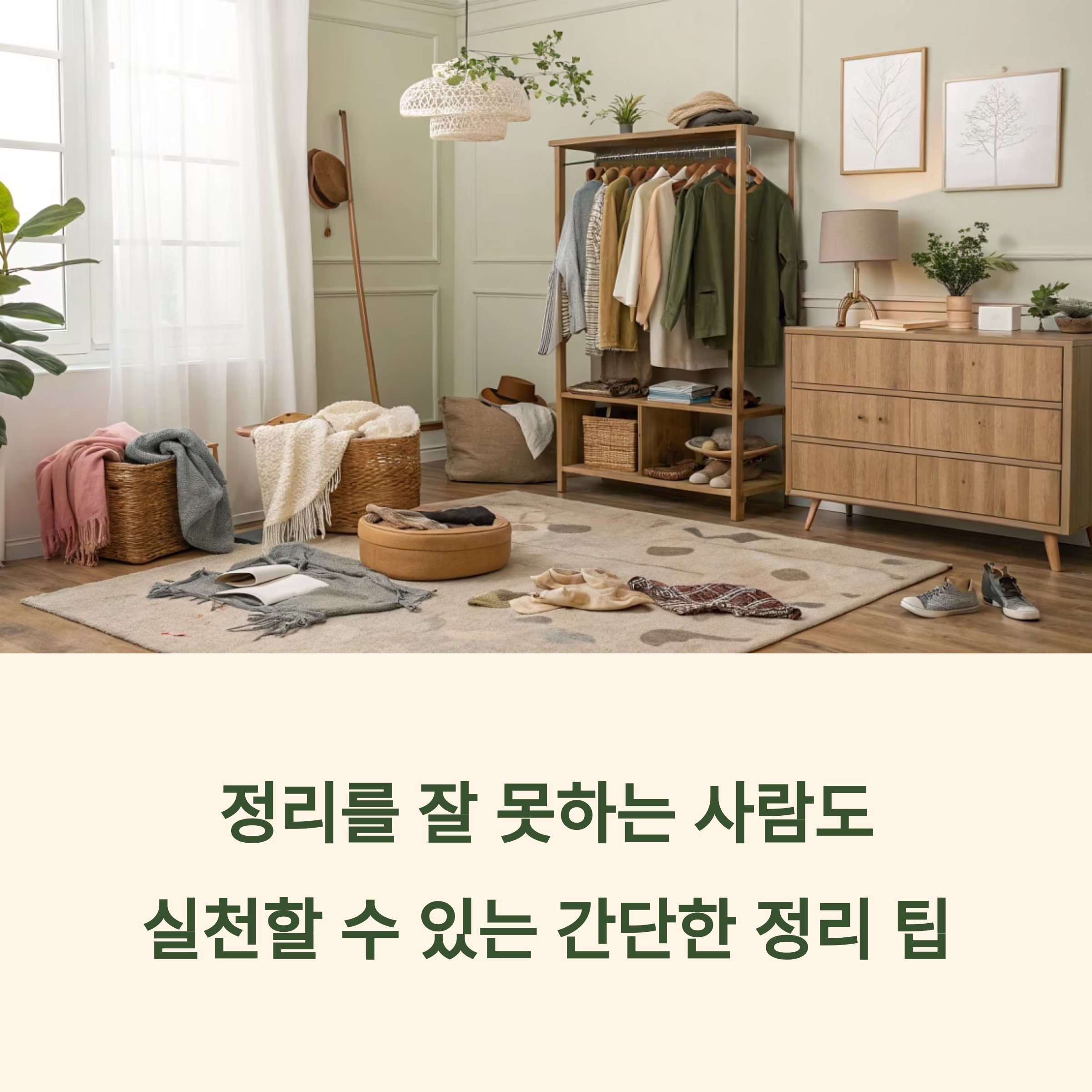 정리를 잘 못하는 사람도 실천할 수 있는 간단한 정리 팁