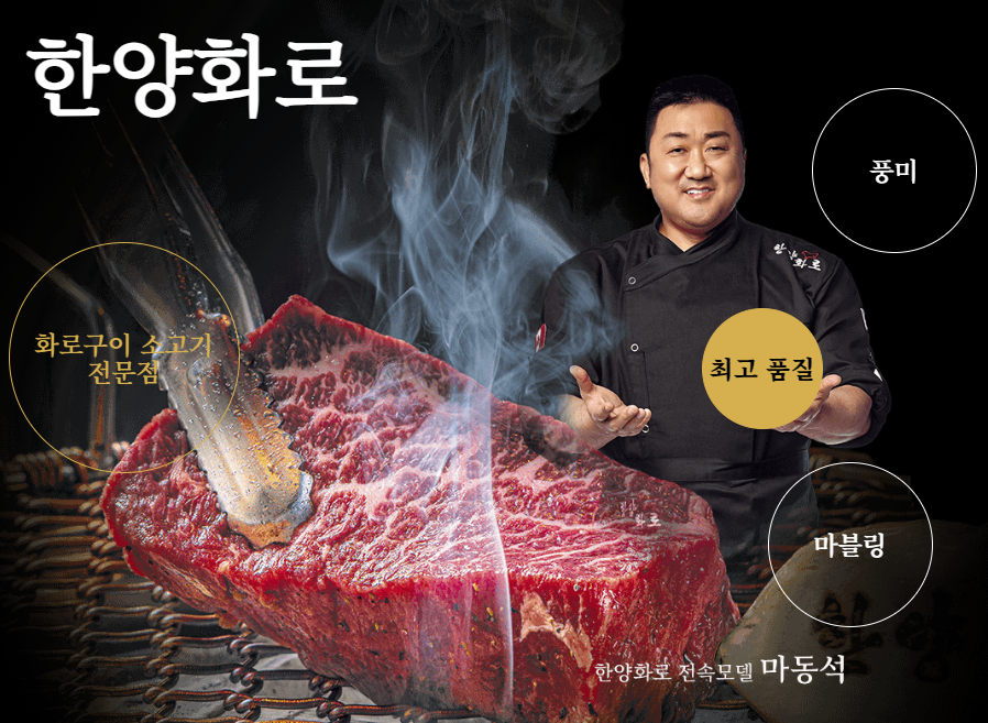  한양화로 본점, 원산지 및 대구, 부산, 창원, 인천 등 매장 소개, 창업