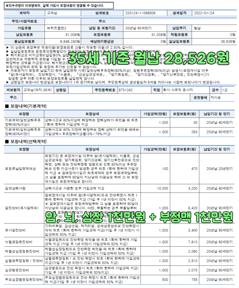 정확하게 알아볼까요? 3대질병보험 10