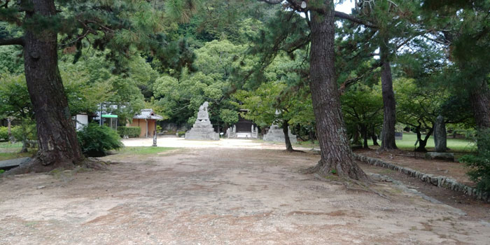하기성터-내부의-시즈키공원을-찍은-사진