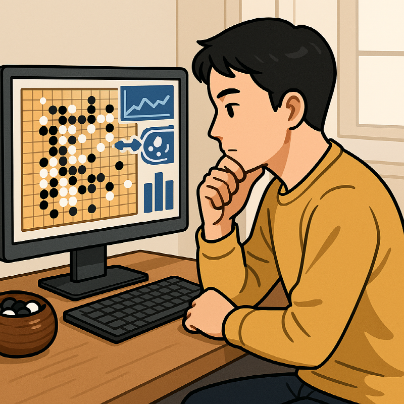 ＰＣ로 바둑을 두는 바둑인