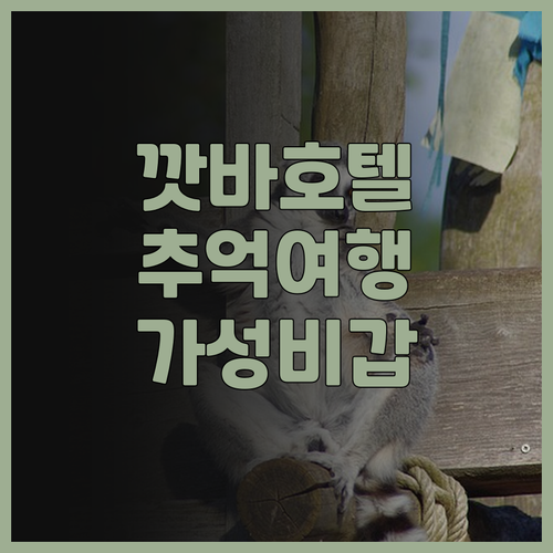 깟바 프렌들리 호텔, 잊지 못할 추억