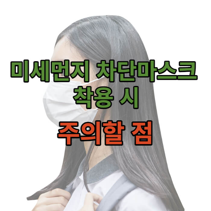 미세먼지마스크 착용시 주의점 썸네일