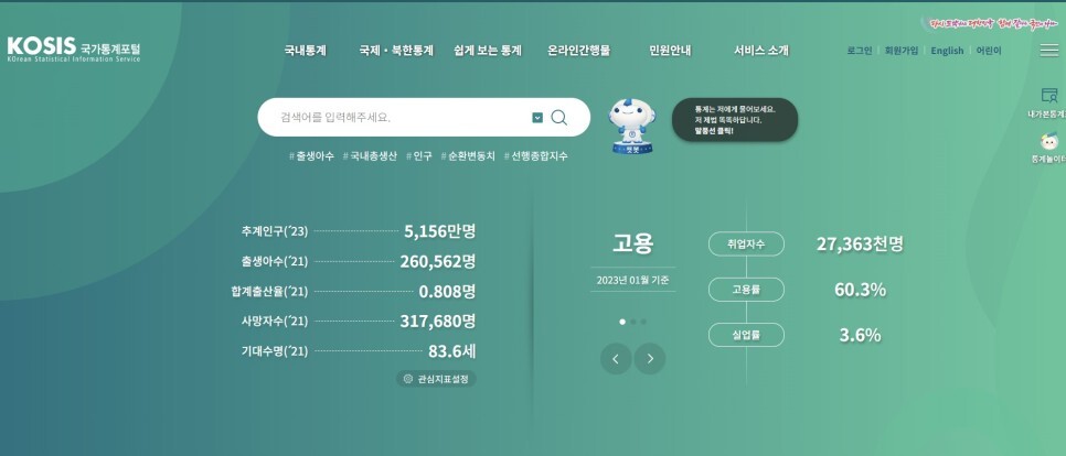  대학생 과제를 위한 폰트와 템플릿 및 통계자료 사이트 추천!