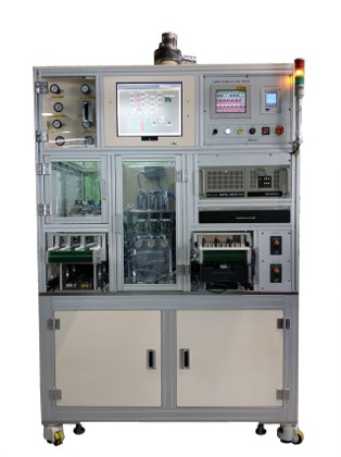  시험.계측장비 헬륨리크테스트시스템, LOWER CASING He LEAK TEST M/C - Helium Leak Test System