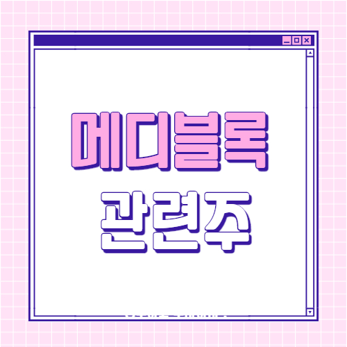  메디블록 관련주 백신여권 대장주 핵심 7 종목