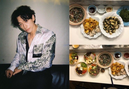  비김태희, 식당 안 부러운 해산물 가득한 식탁...톱스타 커플다운 화려한 밥상