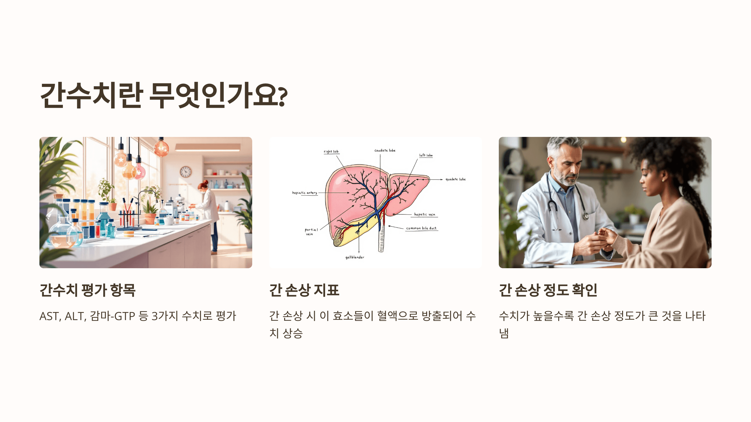 간수치와 관련된 사진입니다.