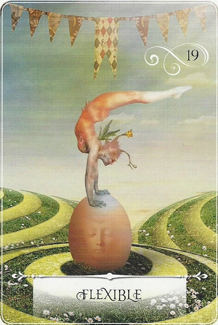  위즈덤 오라클 카드 해석 #7 (Wisdom of the Oracles/ 19. FLEXIBLE  /20. IMAGINE /21. CLEAN IT UP)