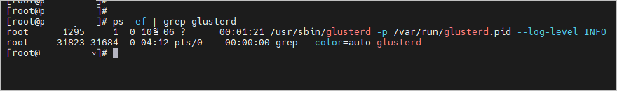 glusterfs volume create force 강제 생성하기