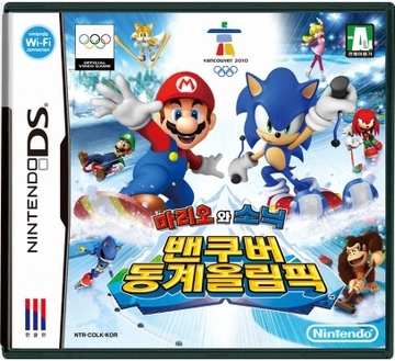  [nds] 마리오와 소닉 밴쿠버 동계 올림픽