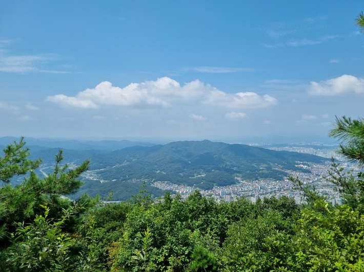 식장산-조망지점