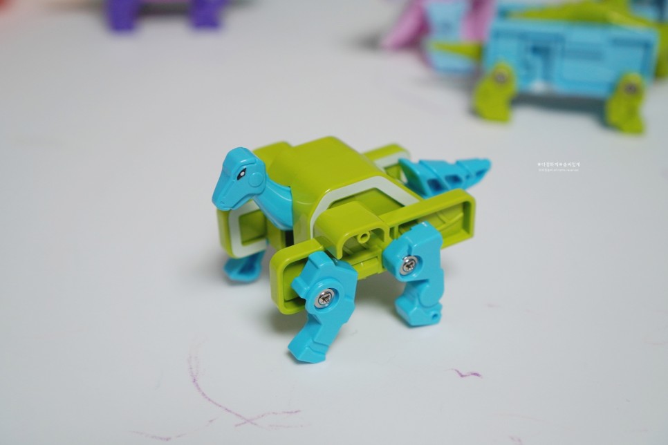 트랜스포머 숫자, 공룡로봇과 수놀이하자 15