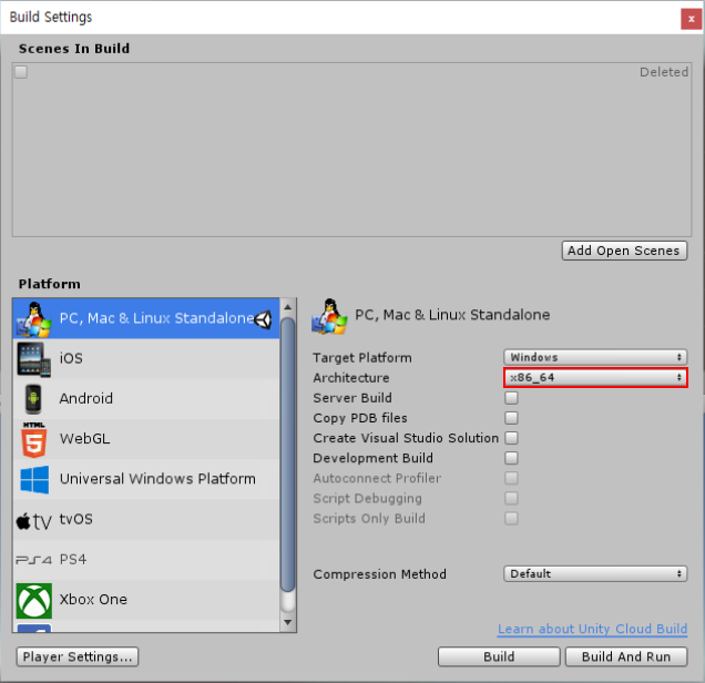 코더제로 유니티 데이터베이스 SQLite Architecture x86_64