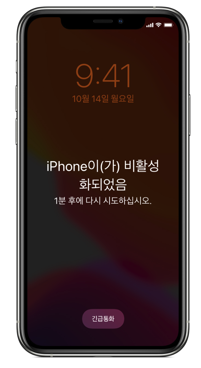  아이폰 iphone 암호 찾기