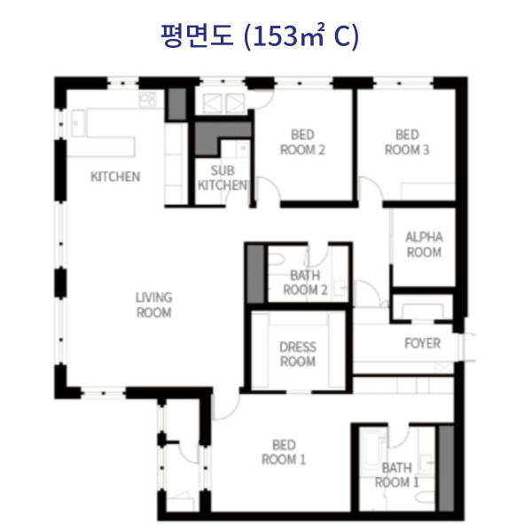 어나드 범어 평면도