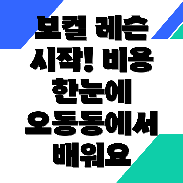 보컬 레슨